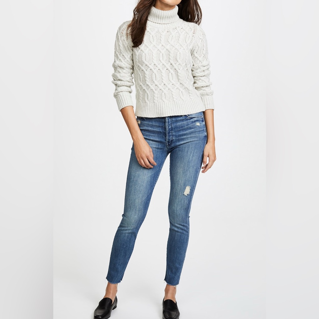 #430 Mother Jeans - The Stunner Ankle Fray - Sz 26, 28” Inseam